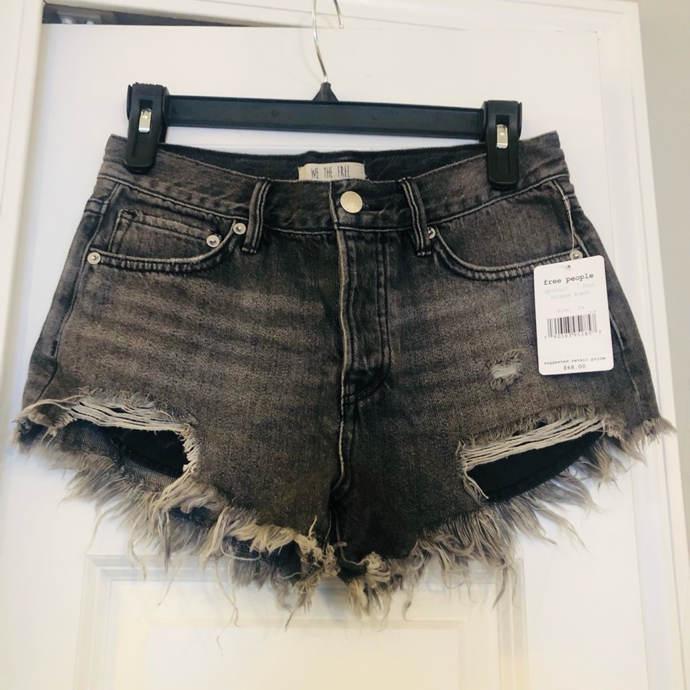 Free People Denim Shorts